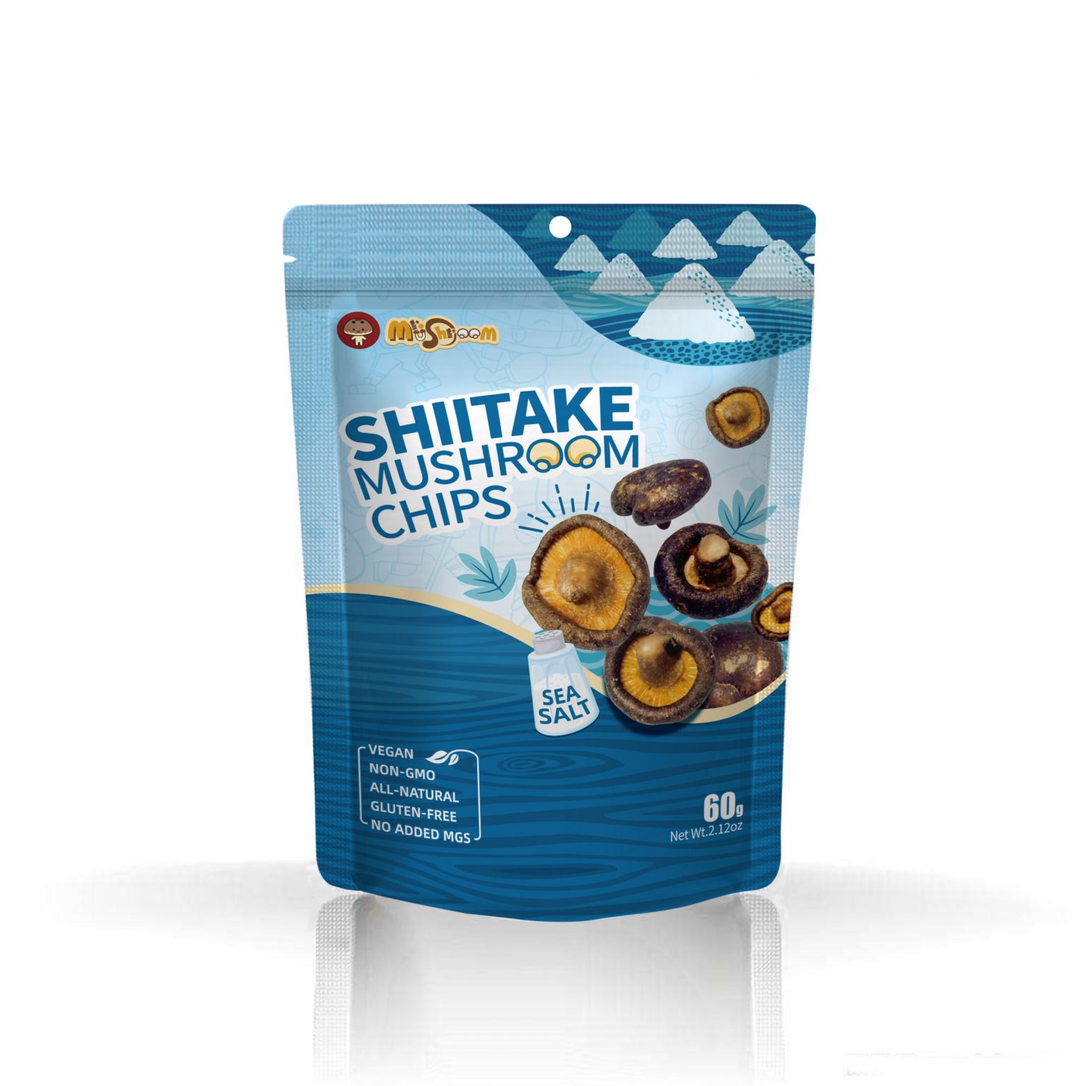 Shiitake Mushroom Chips Sea Salt